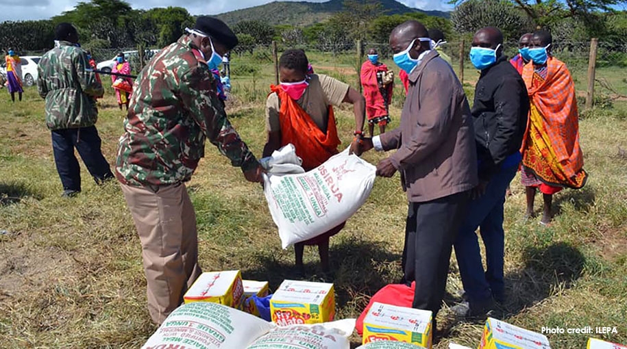 Emergency response actions against COVID-19, Maji-moto, Kenya