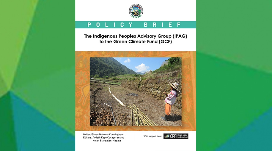 The Indigenous Peoples Advisory Group (IPAG) to the Green Climate Fund (GCF)